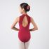 HALTER LEOTARD WITH MESH INSERTS, CHILD