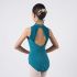 HALTER LEOTARD WITH MESH INSERTS, CHILD