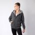 REVERSIBLE HOOD F-ZIP SWEATSHIRT