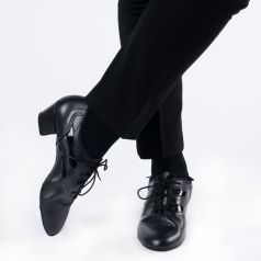 BLACK LEATHER & PATENT