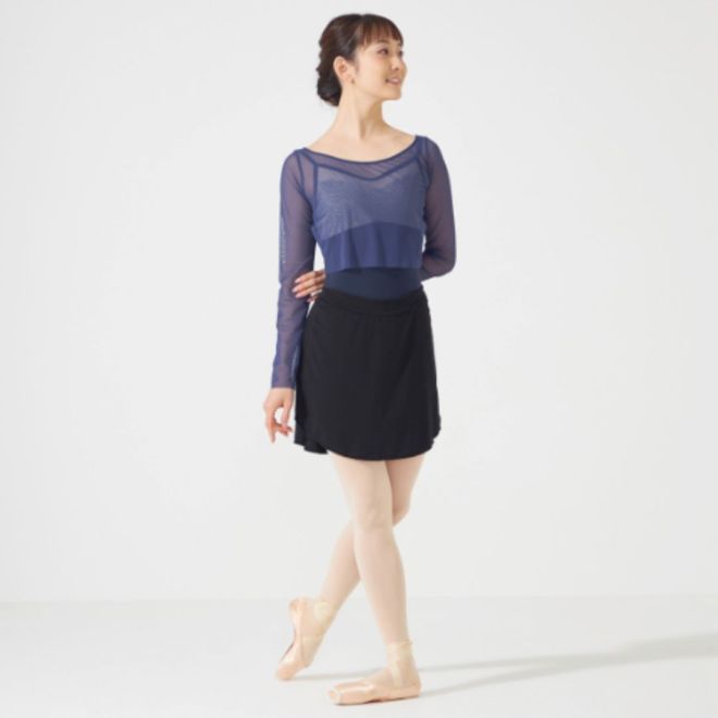 CHACOTT MESH CROPPED TOP