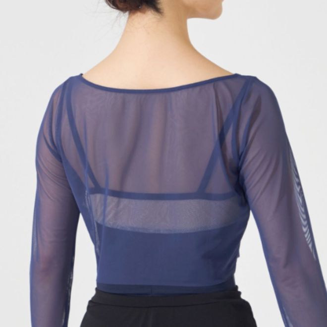 CHACOTT MESH CROPPED TOP
