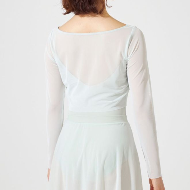 CHACOTT MESH CROPPED TOP