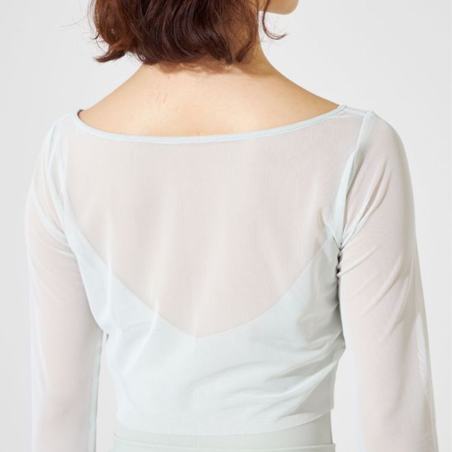CHACOTT MESH CROPPED TOP