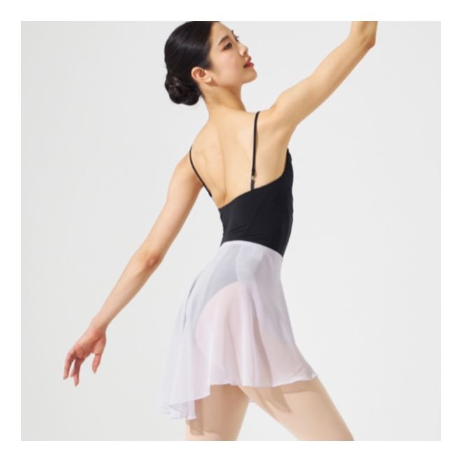 HANNAH O’NEILL CAMISOLE LEOTARD WITH LACE UPPER
