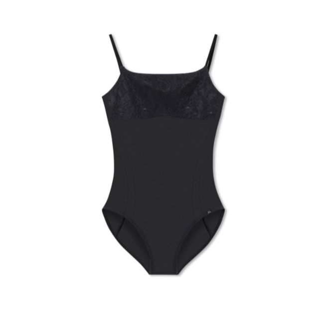 HANNAH O’NEILL CAMISOLE LEOTARD WITH LACE UPPER