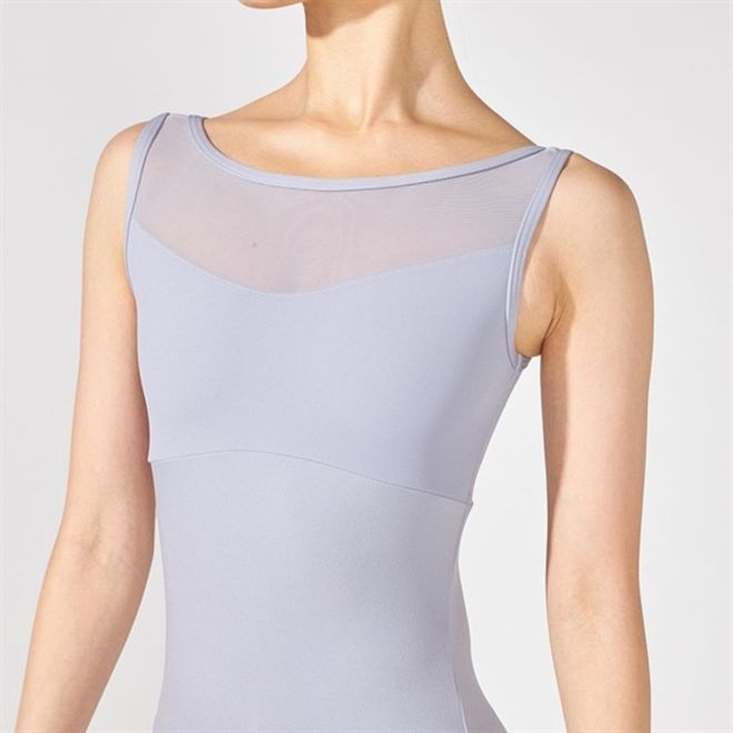 CHACOTT TANK LEOTARD WITH MESH UPPER