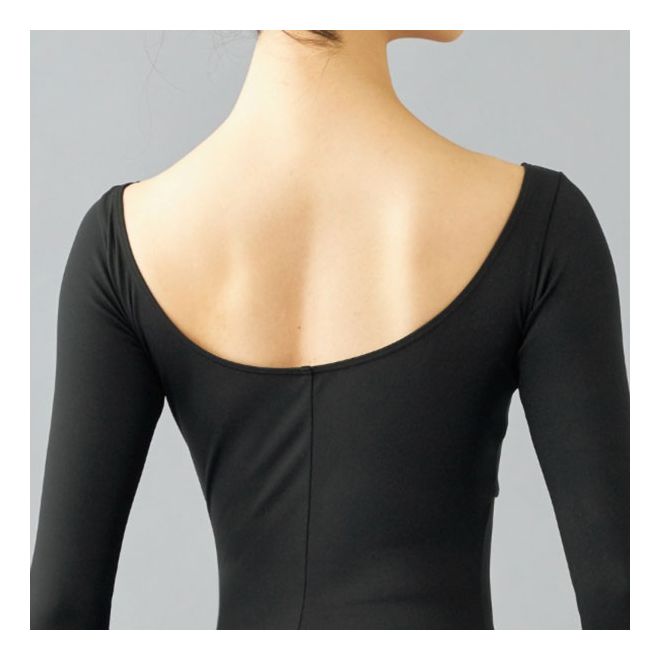 CHACOTT 3/4-SLEEVED LEOTARD