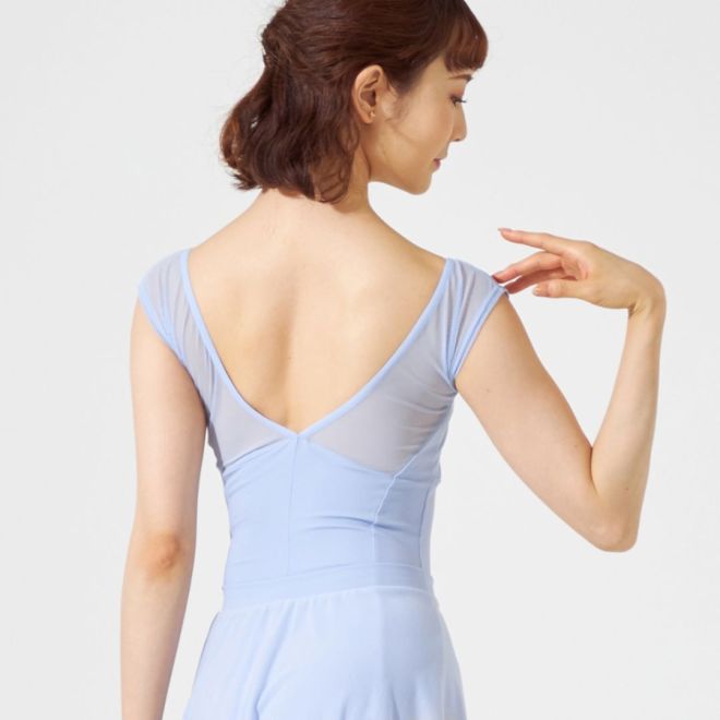 CHACOTT FRENCH-SLEEVED LEOTARD