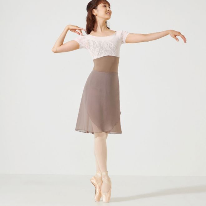 CHACOTT LONG WRAP SKIRT