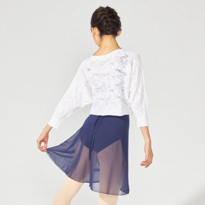 CHACOTT CHIFFON WRAP SKIRT