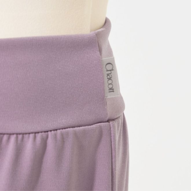 CHACOTT WARM UP SHORTS WITH PINCHED WAISTLINE