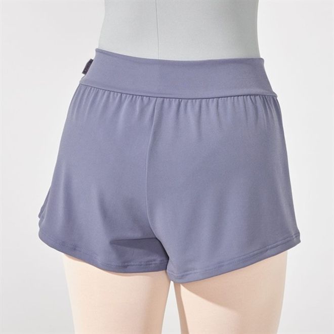 CHACOTT WARM UP SHORTS WITH PINCHED WAISTLINE