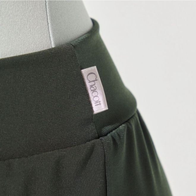 CHACOTT WARM UP SHORTS WITH PINCHED WAISTLINE
