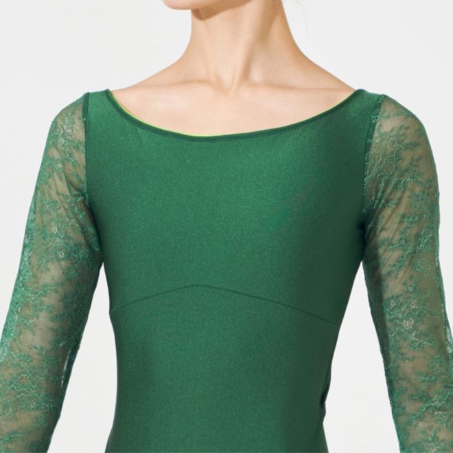 CATHERINE HURLIN LONG SLEEVED LEOTARD