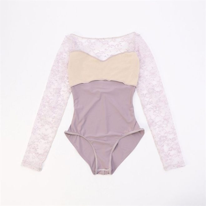 NELA 2026 COLLECTION LONG SLEEVED LEOTARD