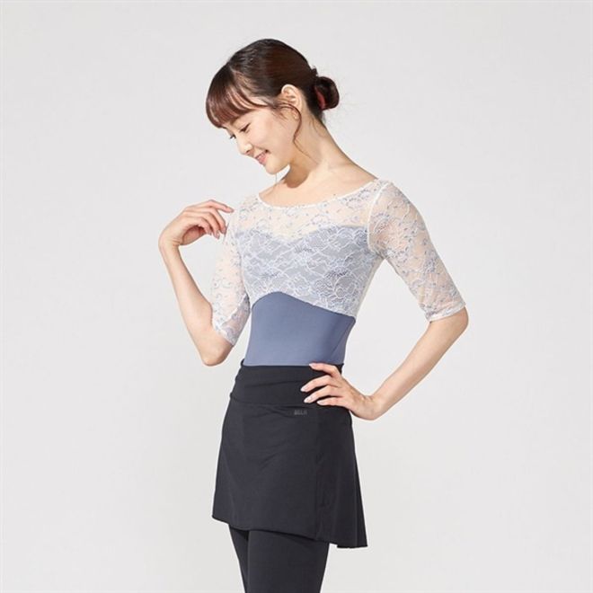 NELA 2026 COLLECTION HALF SLEEVED LEOTARD