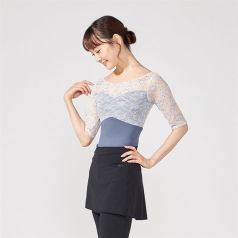 NELA 2026 COLLECTION HALF SLEEVED LEOTARD