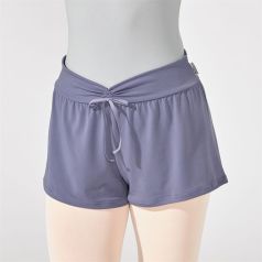 CHACOTT WARM UP SHORTS WITH PINCHED WAISTLINE