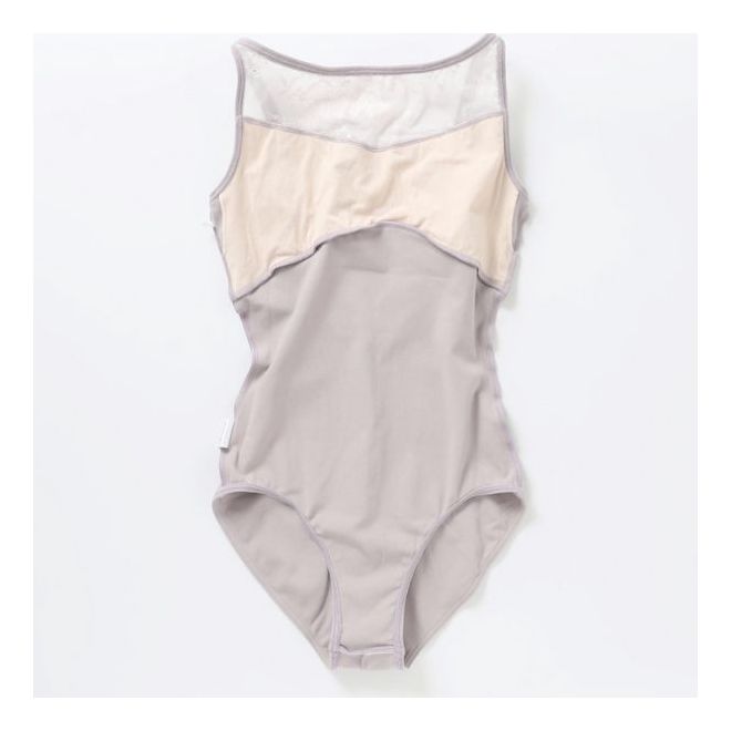CHACOTT CAMISOLE LEOTARD WITH LACE UPPER