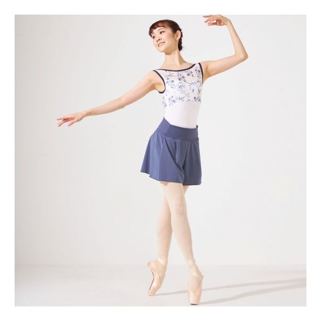 CHACOTT PATTERNED TANK LEOTARD