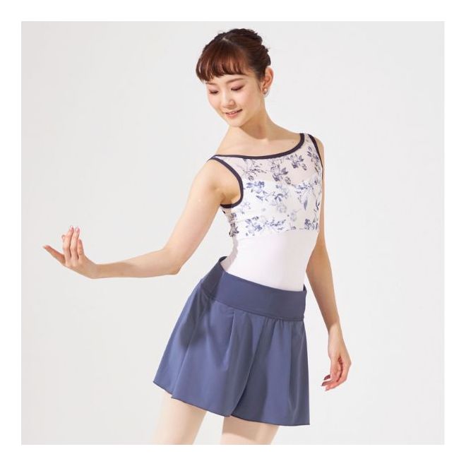 CHACOTT PATTERNED TANK LEOTARD
