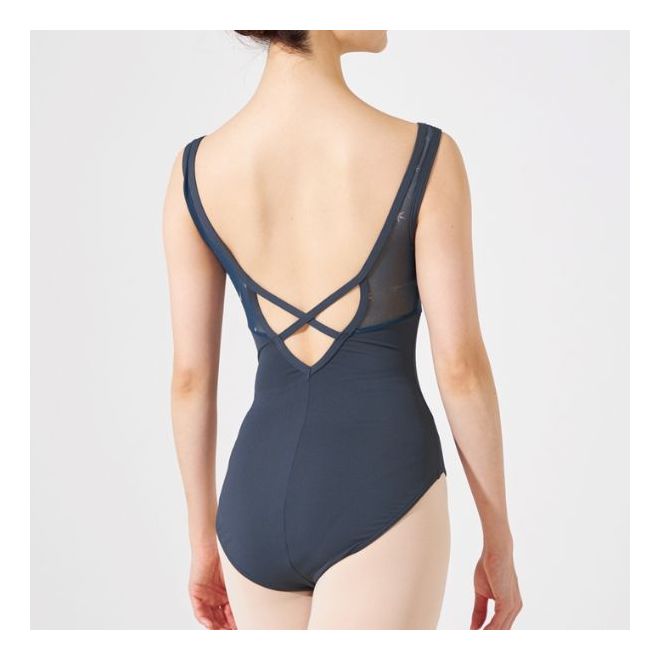 CHACOTT PATTERNED TANK LEOTARD