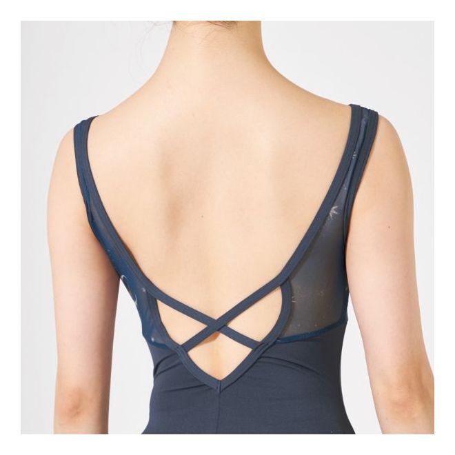 CHACOTT PATTERNED TANK LEOTARD