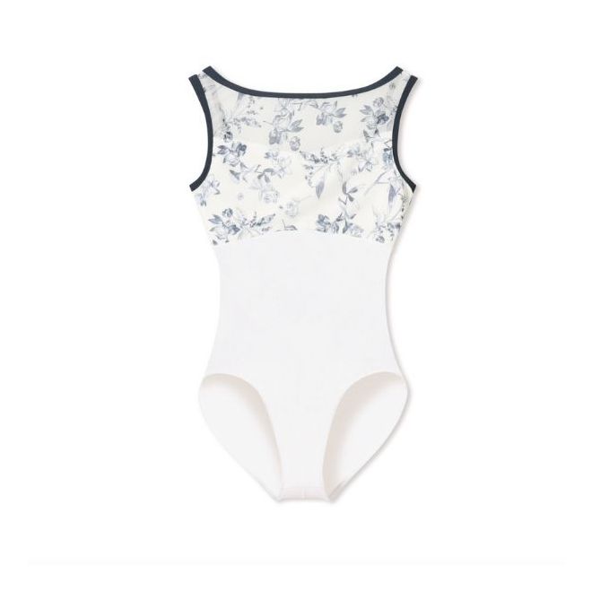 CHACOTT PATTERNED TANK LEOTARD