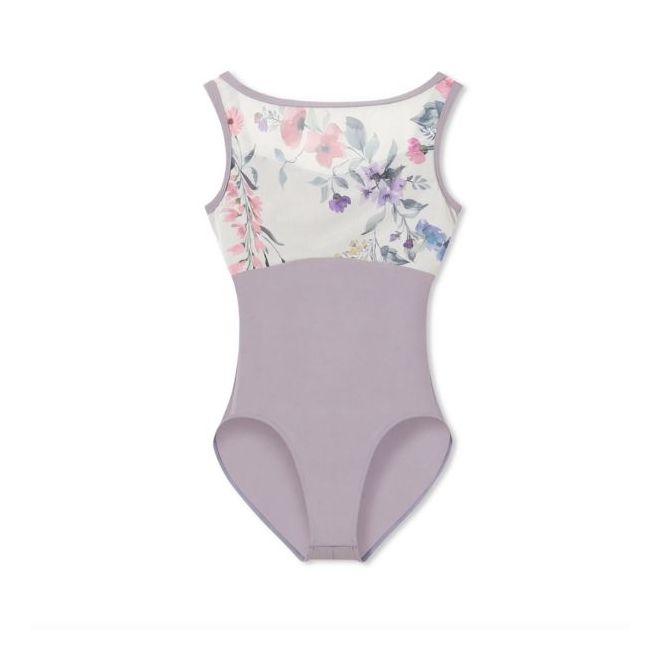 CHACOTT PATTERNED TANK LEOTARD