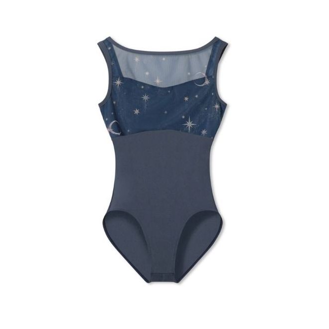 CHACOTT PATTERNED TANK LEOTARD