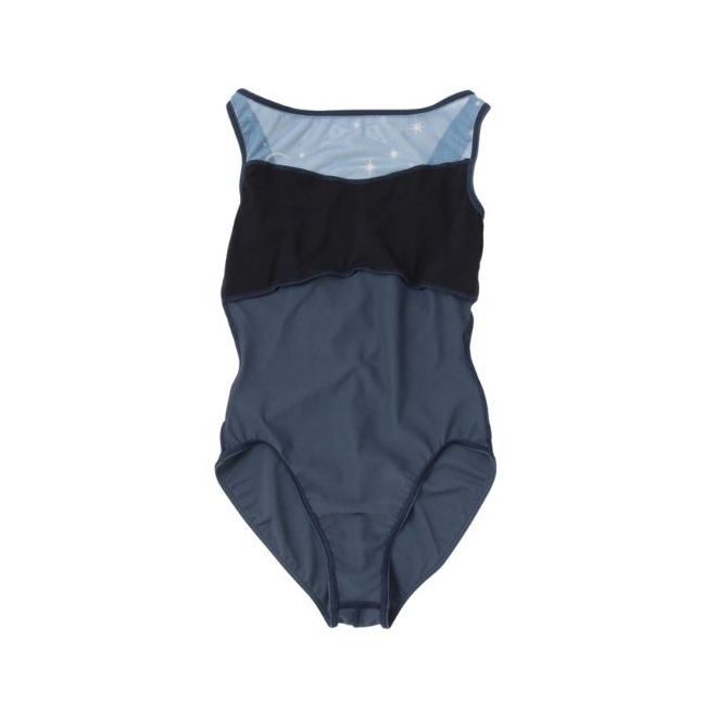 CHACOTT PATTERNED TANK LEOTARD