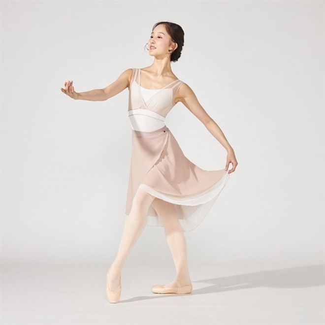 AKANE TAKADA TANK SLEEVED LEOTARD
