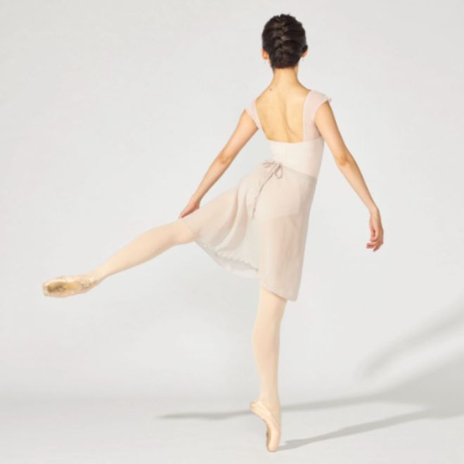 CHACOTT FLARE SLEEVED LEOTARD