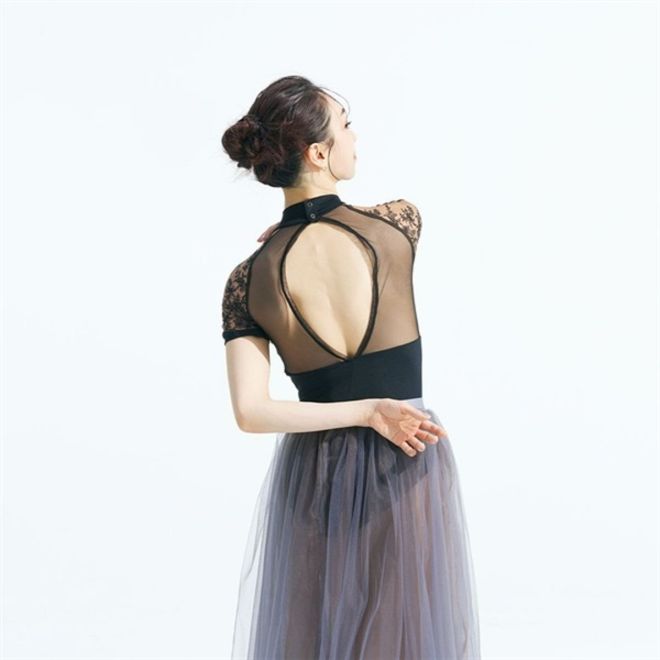 AKANE TAKADA HIGH NECK LEOTARD