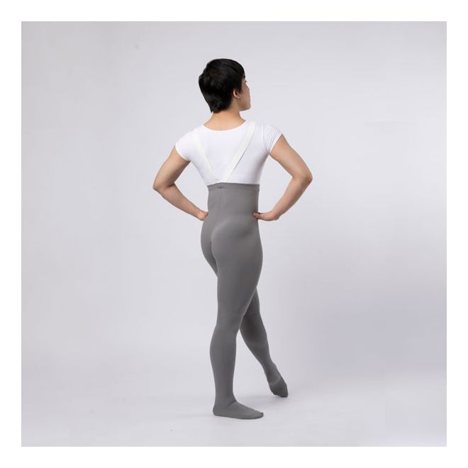 CHACOTT MENS' FOOTED TIGHTS WITH SUSPENDERS