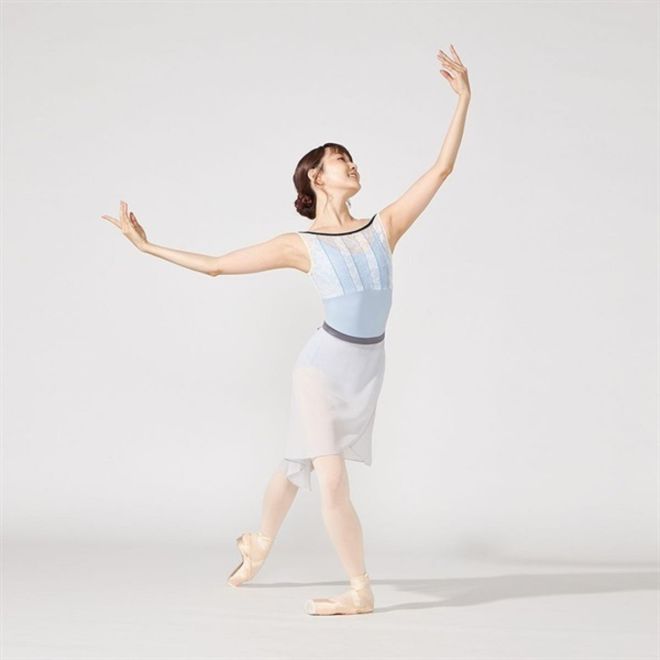 NELA 2026 COLLECTION TANK SLEEVED LEOTARD