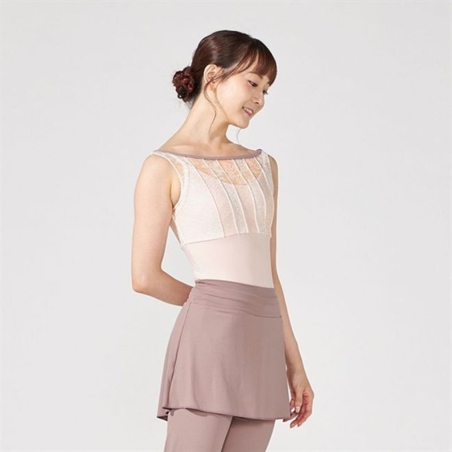NELA 2026 COLLECTION TANK SLEEVED LEOTARD