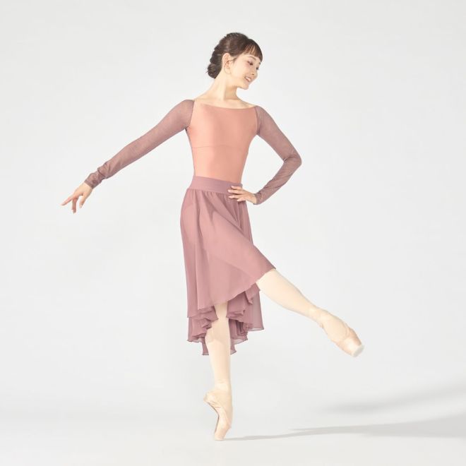CATHERINE HURLIN LONG SLEEVE LEOTARD