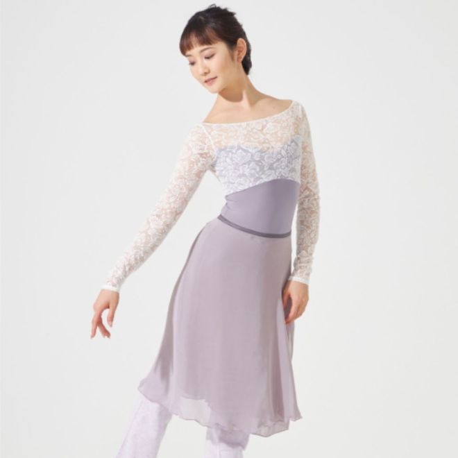 NELA COLLECTION LONG SLEEVED LEOTARD