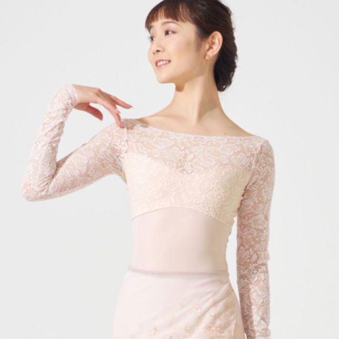 NELA COLLECTION LONG SLEEVED LEOTARD