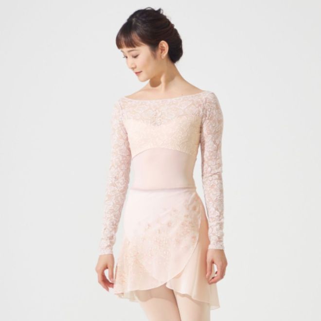 NELA COLLECTION LONG SLEEVED LEOTARD