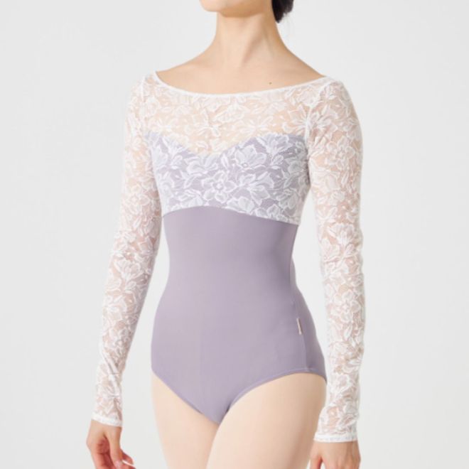 NELA COLLECTION LONG SLEEVED LEOTARD