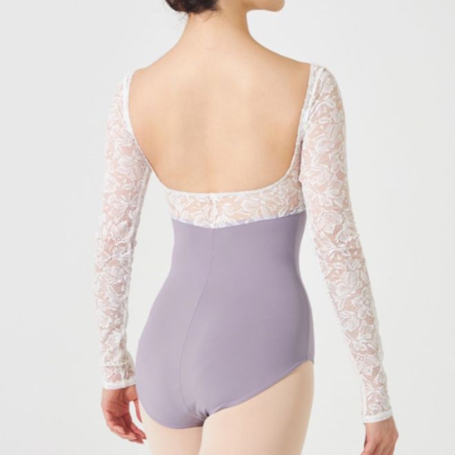 NELA COLLECTION LONG SLEEVED LEOTARD