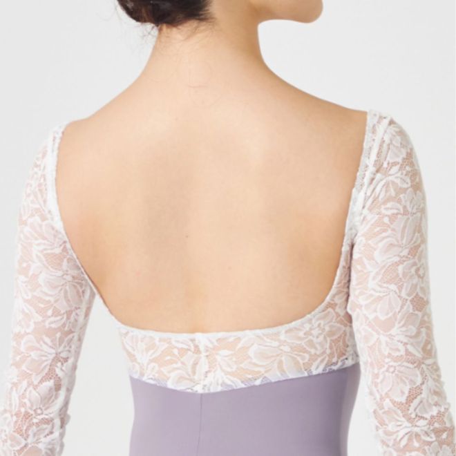 NELA COLLECTION LONG SLEEVED LEOTARD