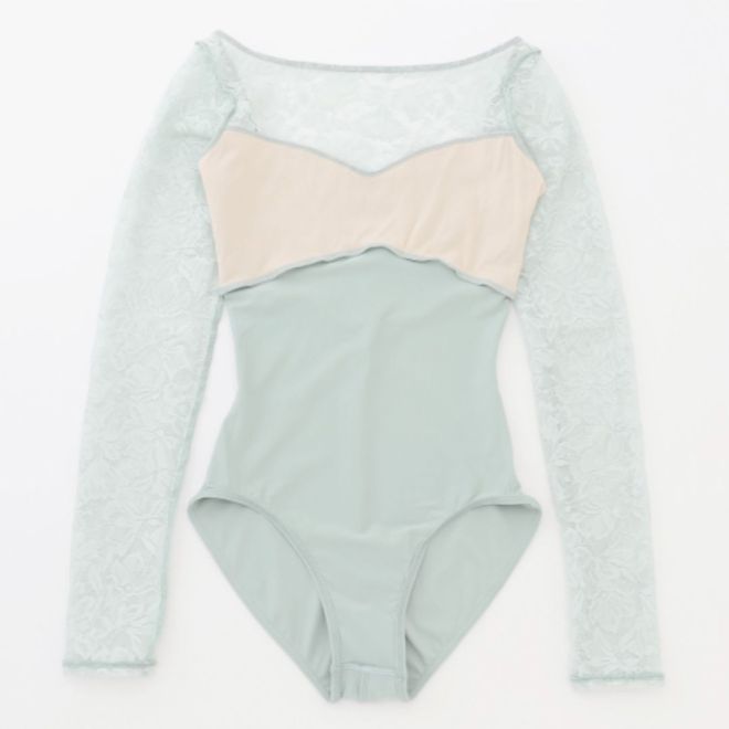 NELA COLLECTION LONG SLEEVED LEOTARD