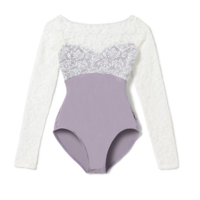 NELA COLLECTION LONG SLEEVED LEOTARD