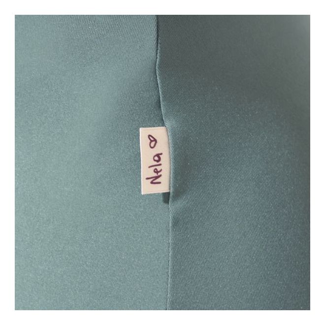 NELA COLLECTION FRENCH-SLEEVED LEOTARD