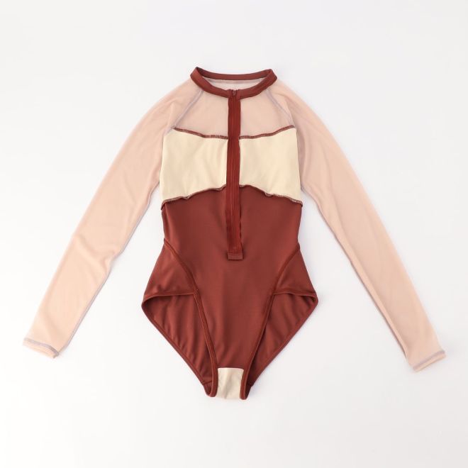 CATHERINE HURLIN LONG SLEEVED LEOTARD