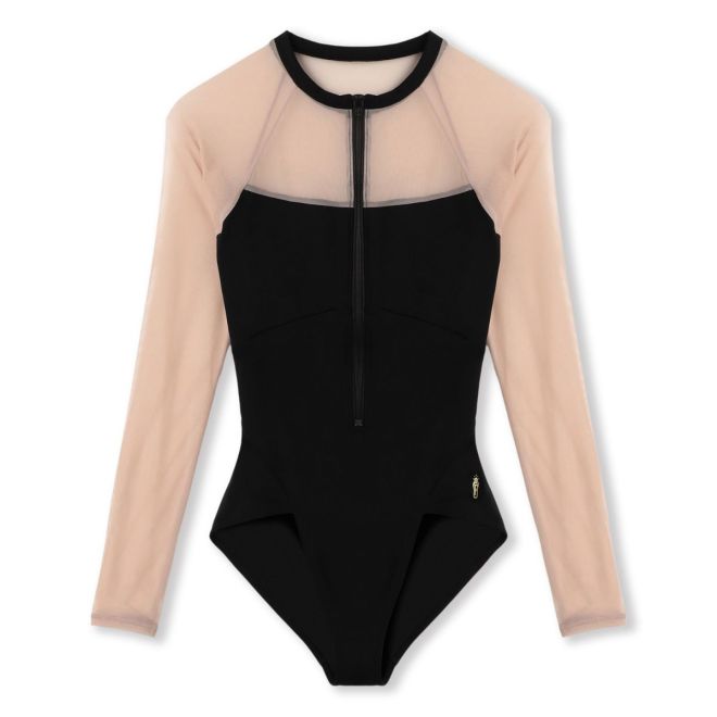 CATHERINE HURLIN LONG SLEEVED LEOTARD